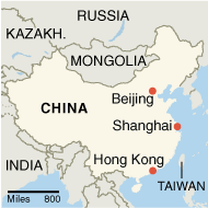 Mapa da China